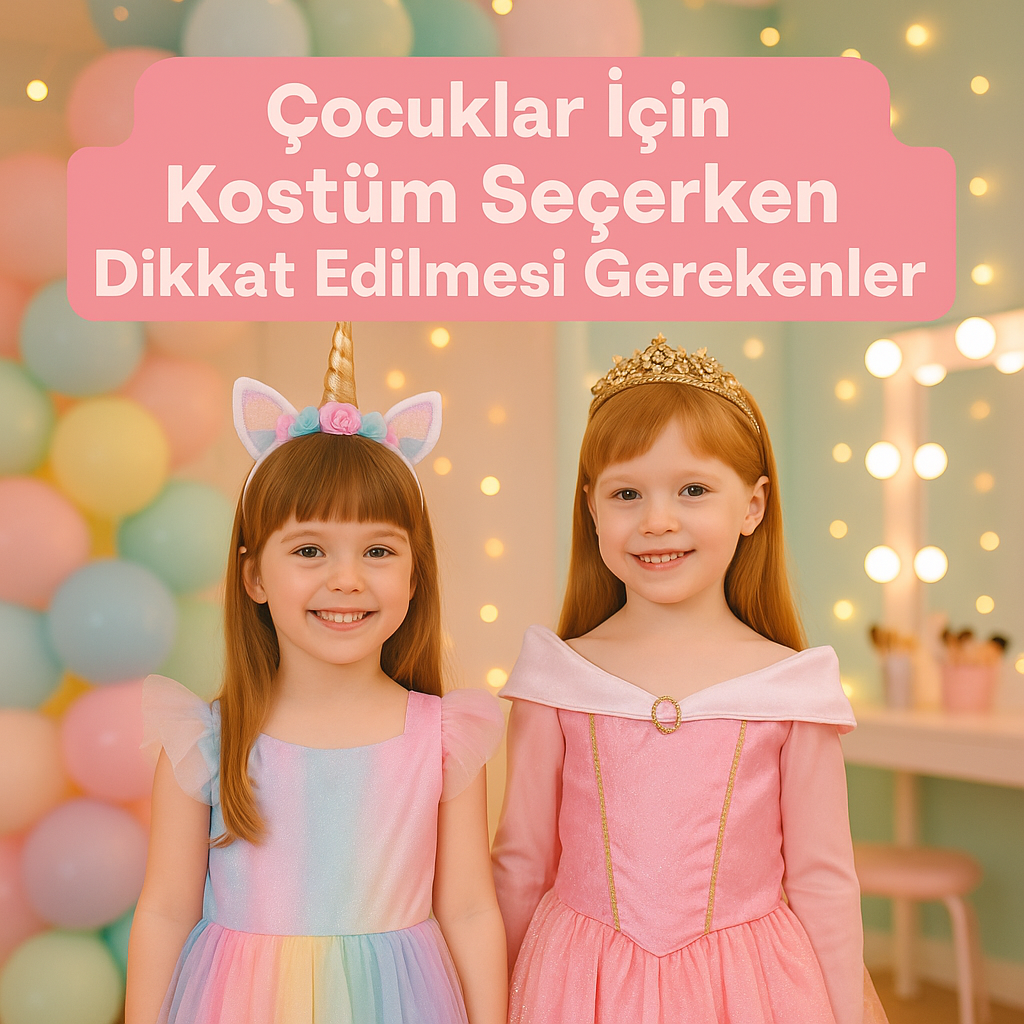Çocuklar İçin Kostüm Seçerken Dikkat Edilmesi Gerekenler