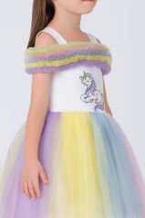 Uzun Unicorn Elbise