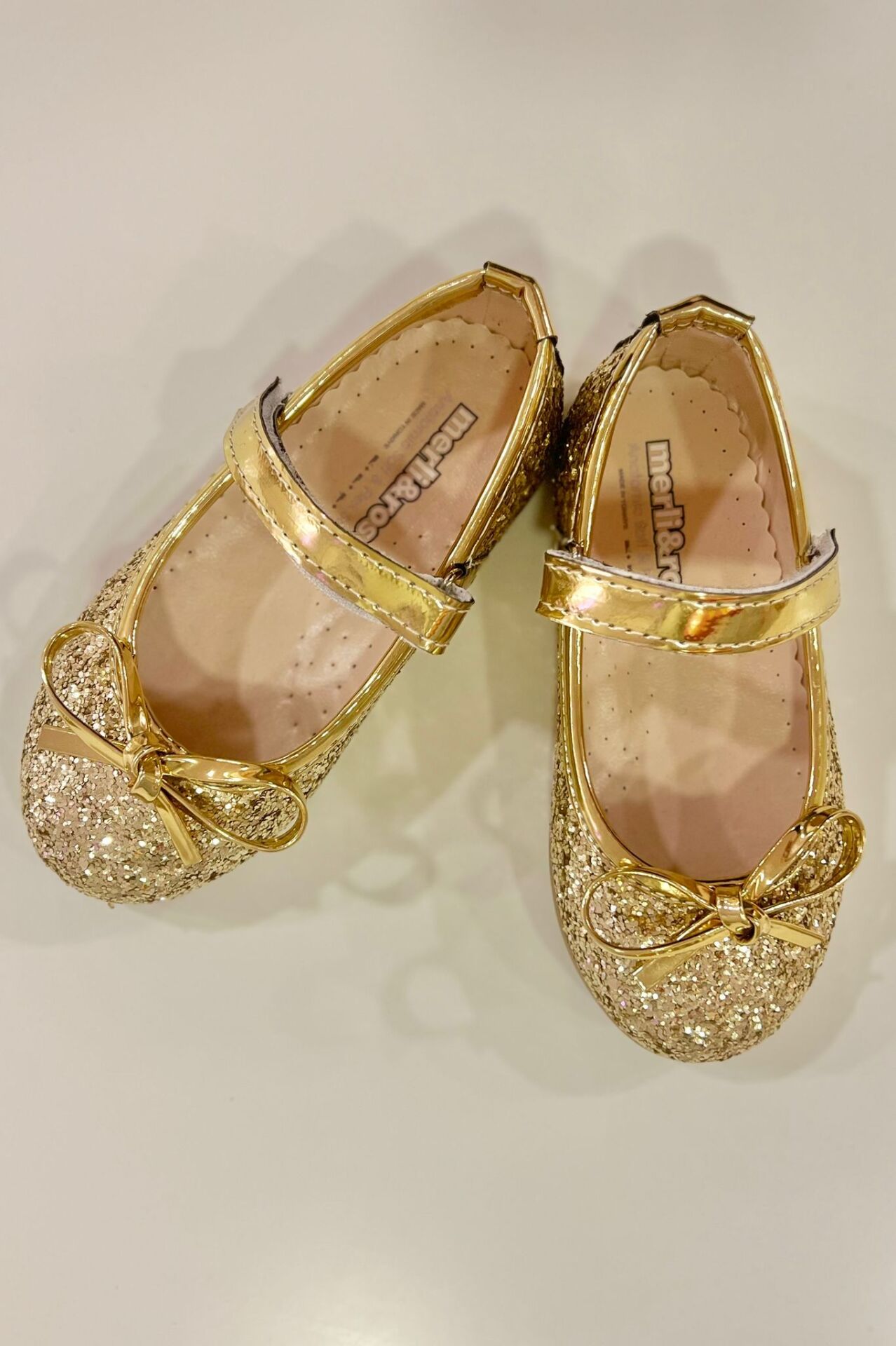 Taşlı Cam Kırığı Gold Babet