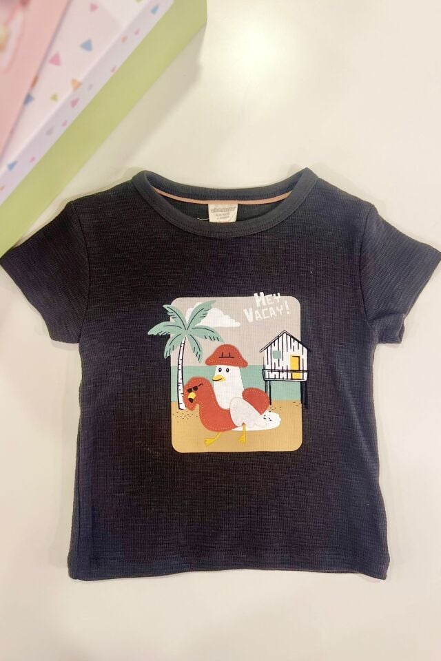 DVNT Flamingo Aplike Tişört