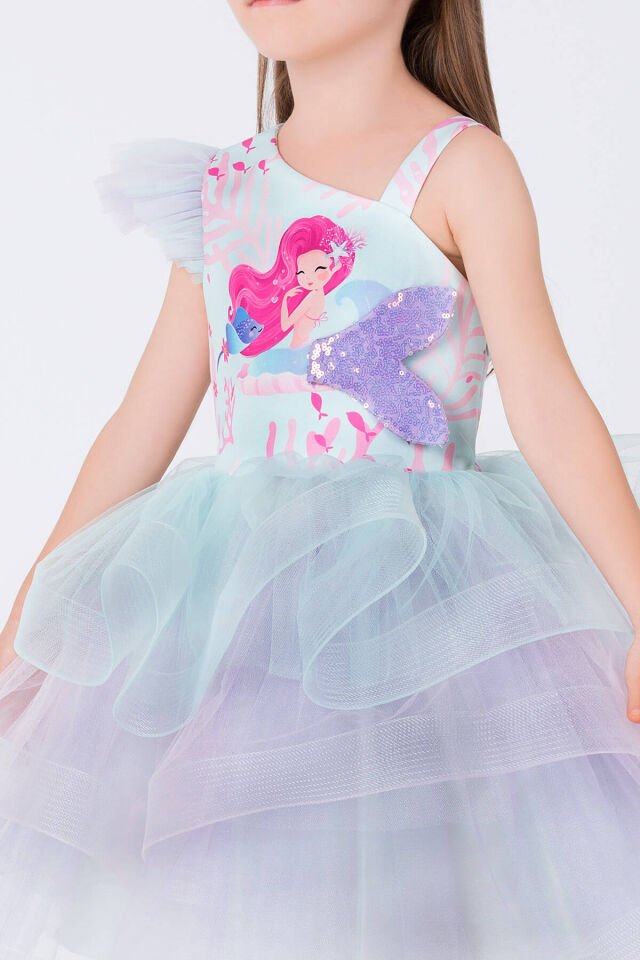 Mermaid Taçlı Elbise