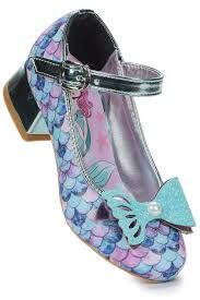 Simli Mermaid Ayakkabı