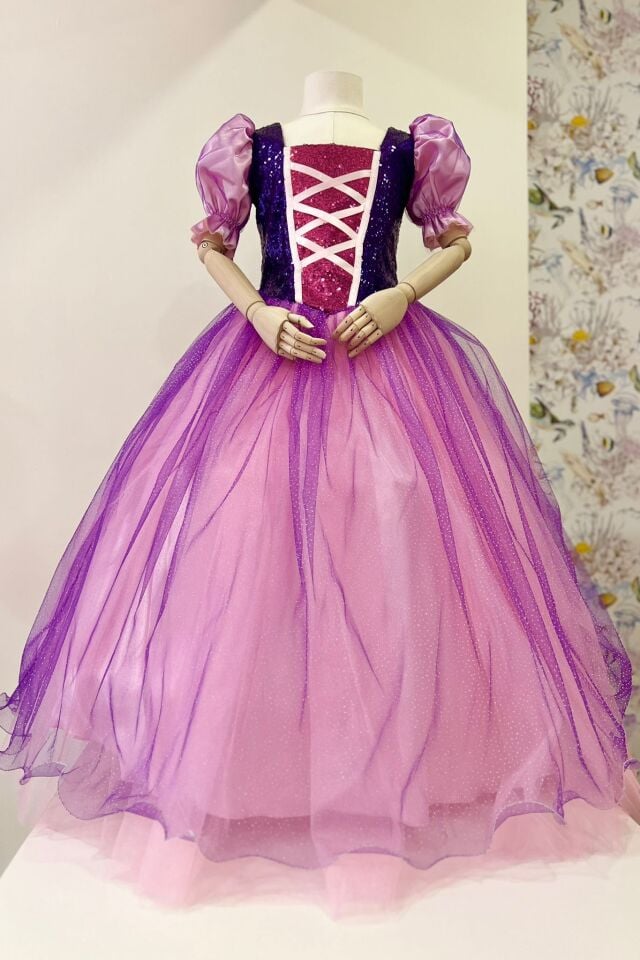 Royalty Elbise - Mor