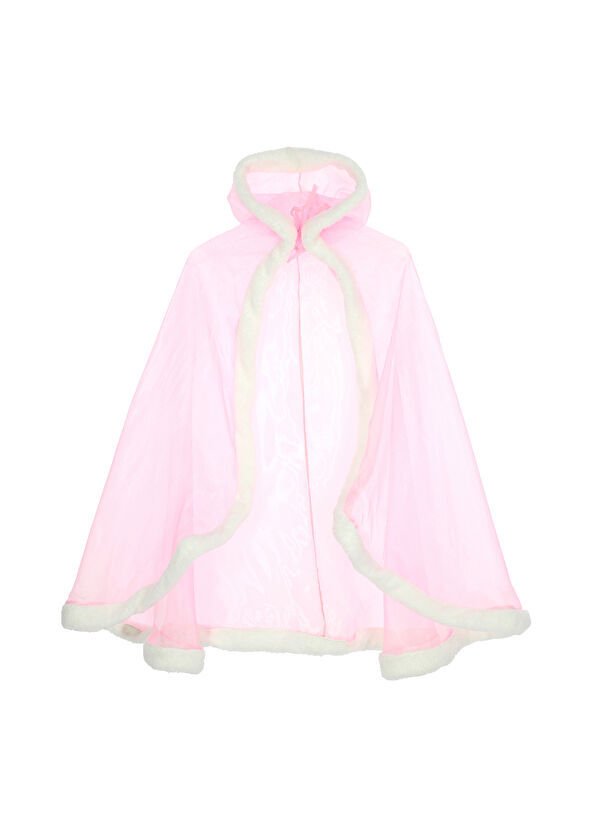 Simli Pelerin - Pembe