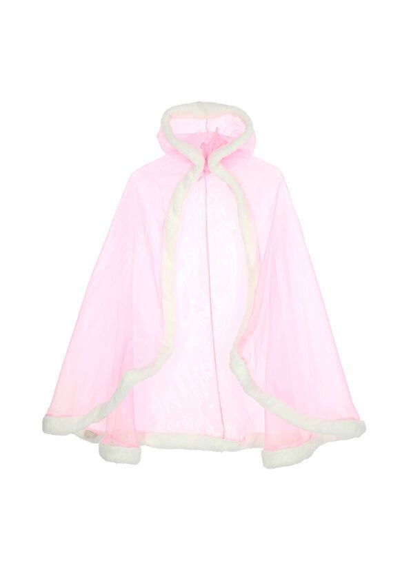 Simli Pelerin - Pembe