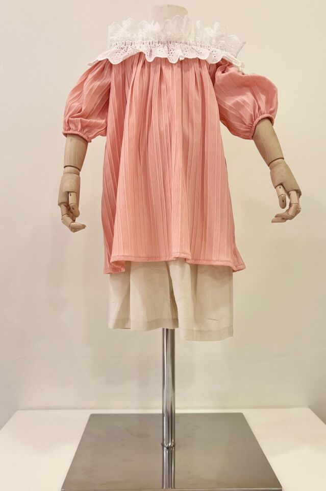 Güpürlü Bluz Şort Takım