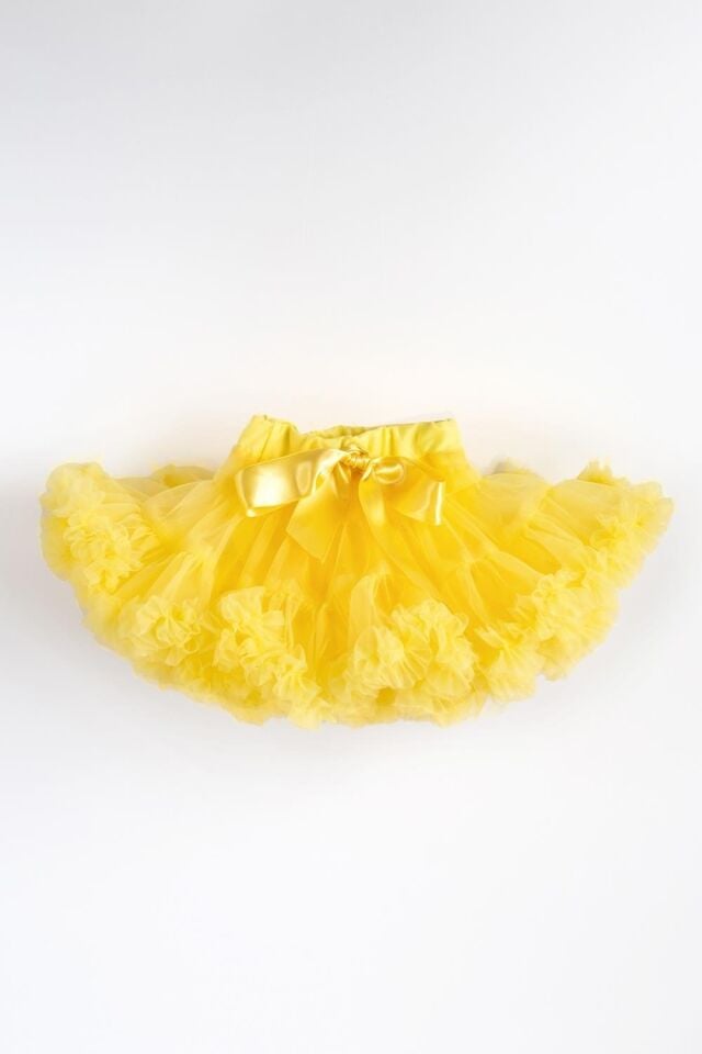 Sarı Tütü Etek - Bonita