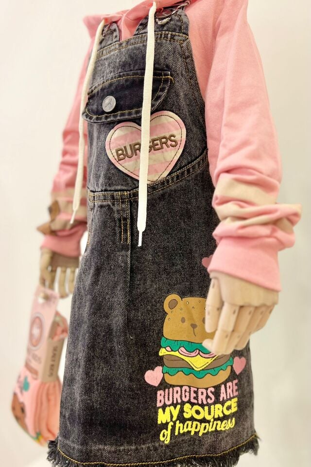 Bear Çoraplı Jile (Siyah)