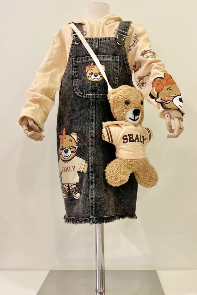 Tedy Bear Ayıcık Aksesuarlı Jile