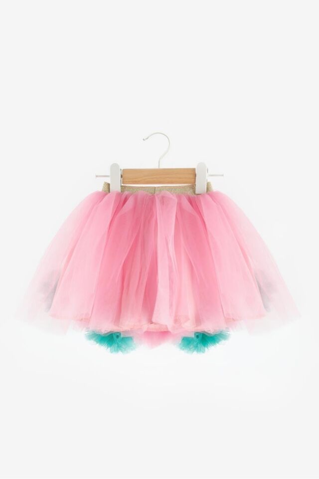 Pembe Ponpon Etek - Hilda