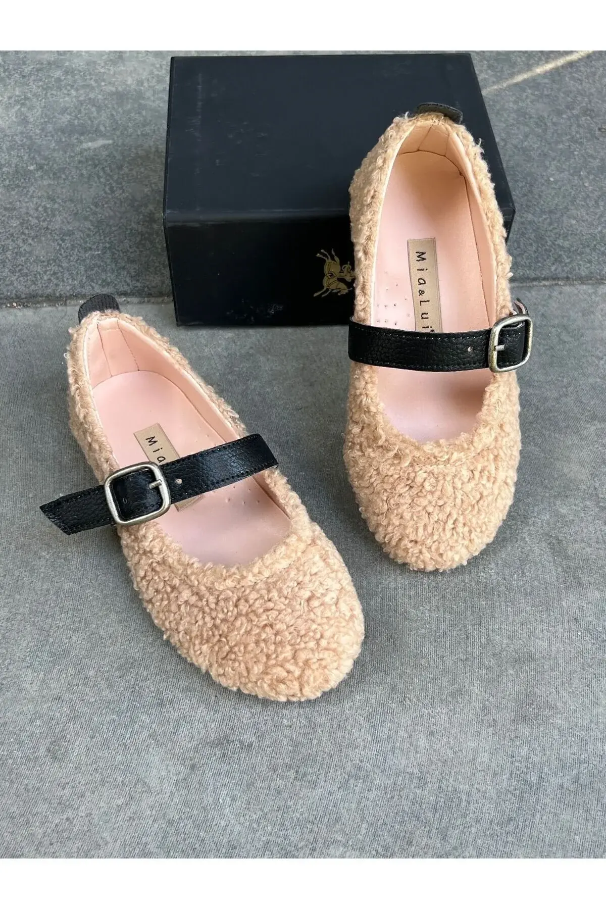 Mia & Lui Kahverengi Tüylü Babet