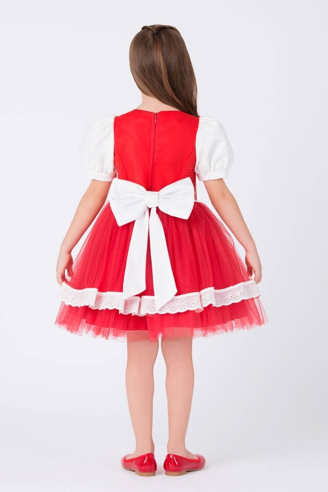 Kırmızı Başlık Pelerinli Elbise