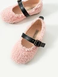 Mia & Lui Pembe Tüylü Babet