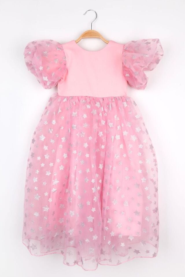 Pembe Elsa Elbise