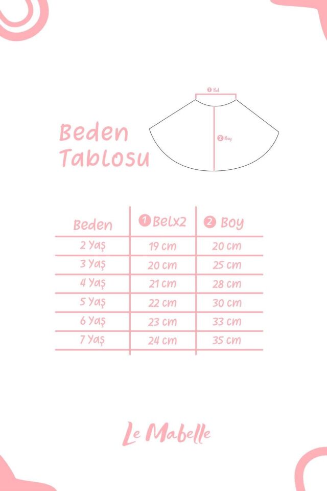 Sarı Yıldız Baskılı Tül Etek