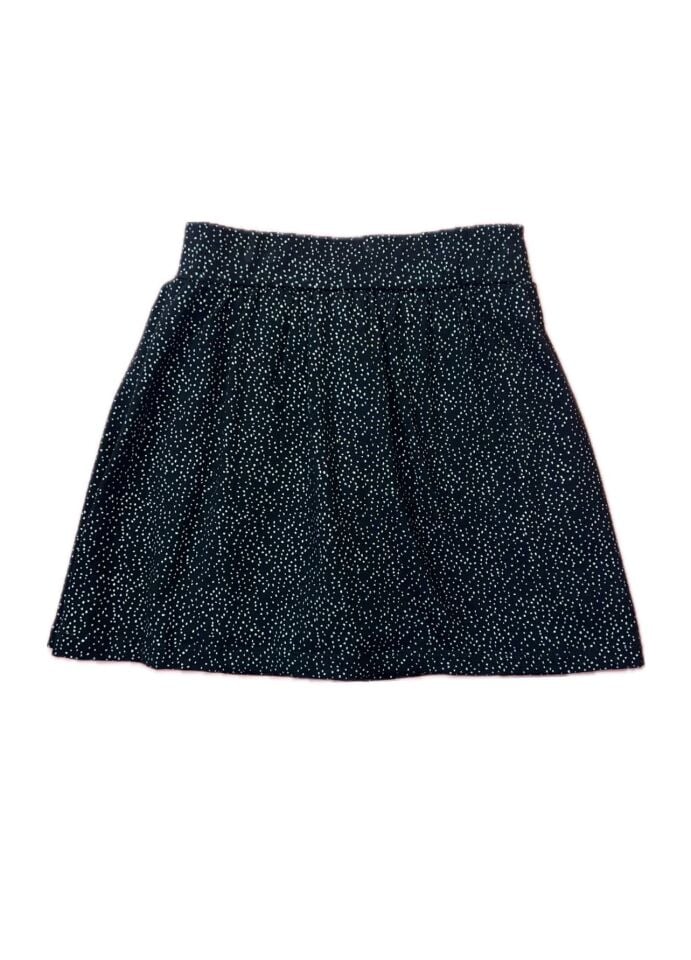 Siyah Simli Şort Etek