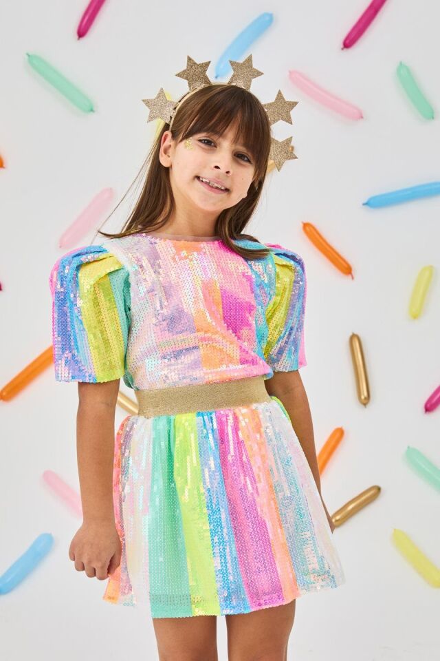 Gökkuşağı Pullu Crop