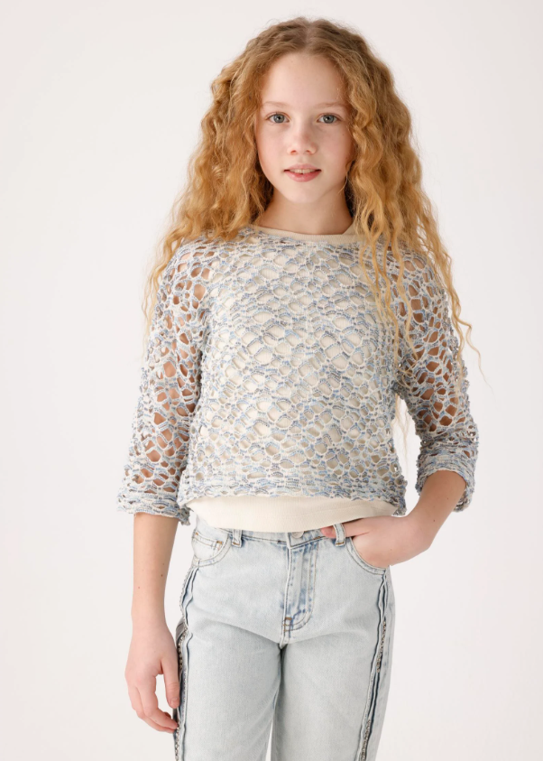 Mavi File Sweat