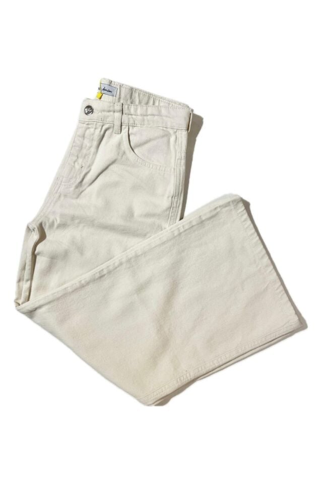Krem Gabardin Pantolon