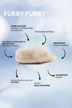 Höpfrog Patik (Off White Furry)