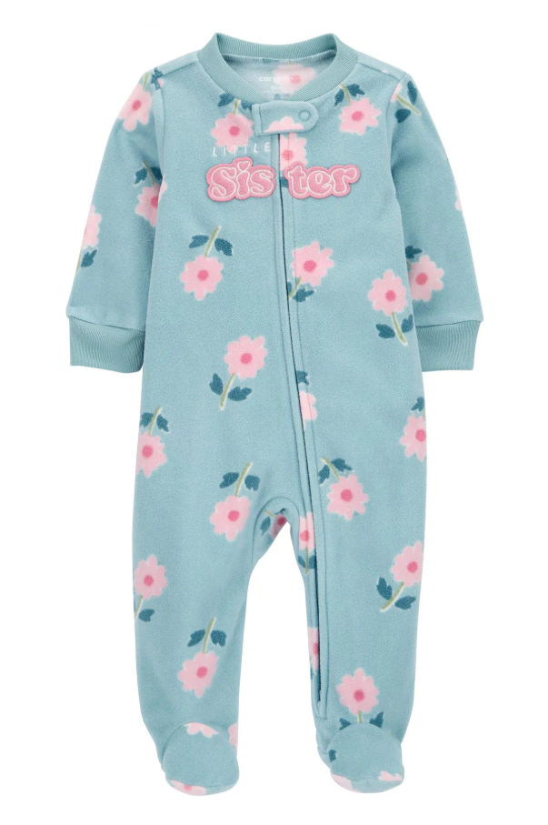 Çiçekli Polar Uyku Tulumu