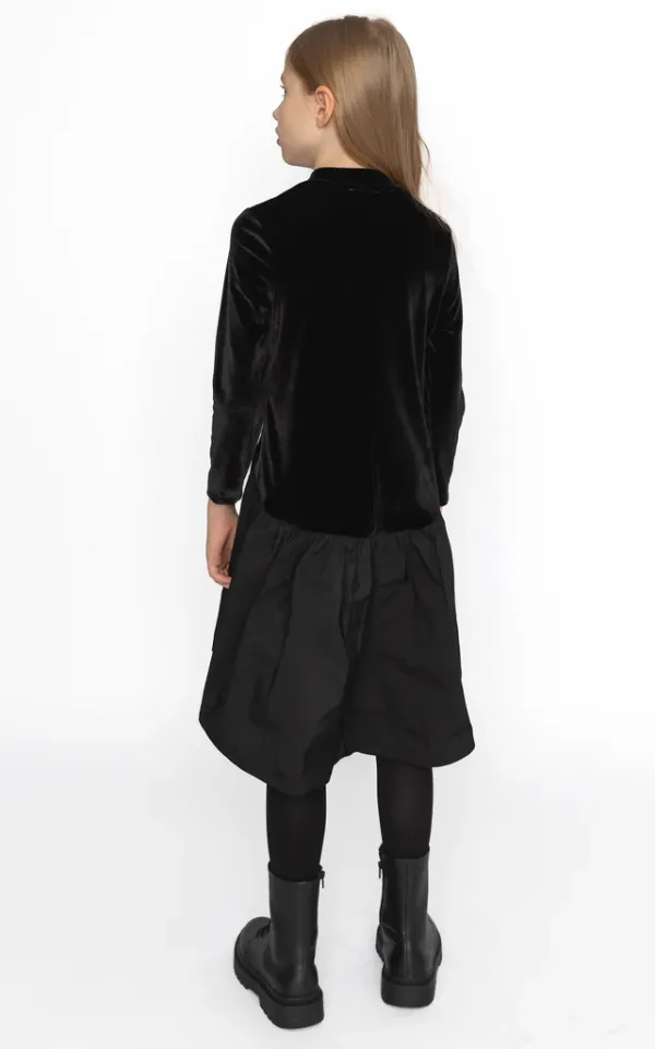 Siyah Papyonlu Elbise