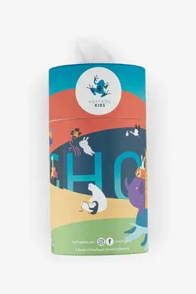 Höpfrog Canvas Patik(Eco Light Blue)