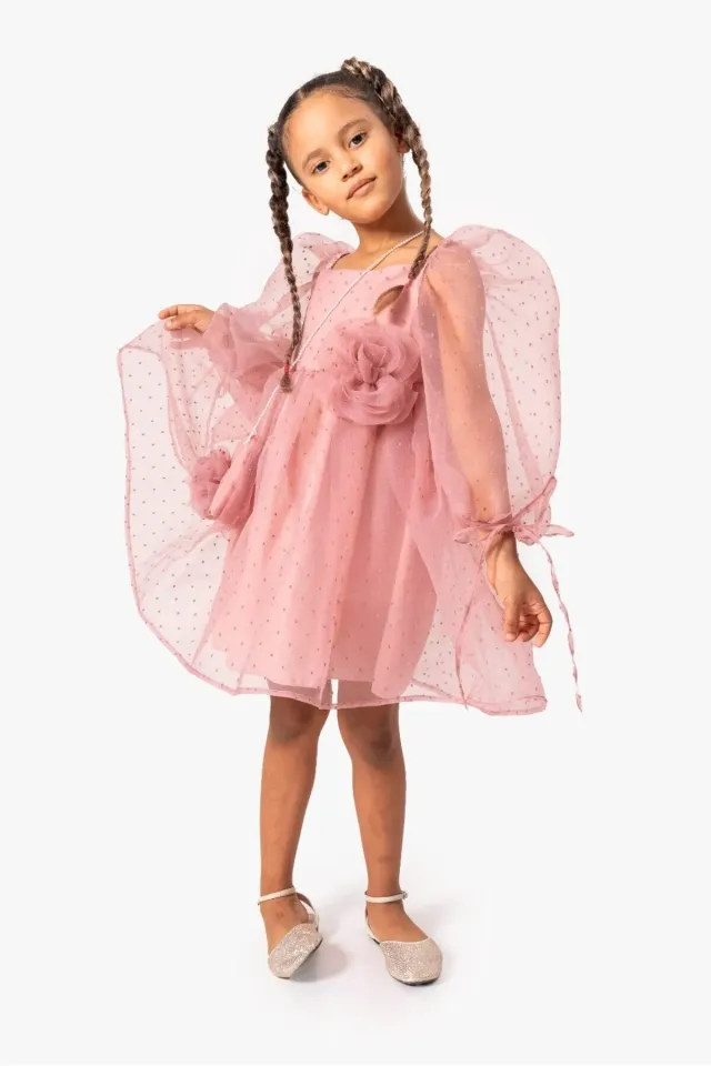 Wecan Gülkurusu Pomella Elbise