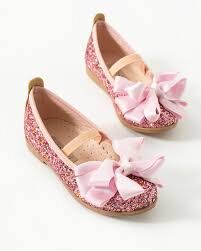 Mia & Lui Pembe Cam Kırığı Lastikli Babet