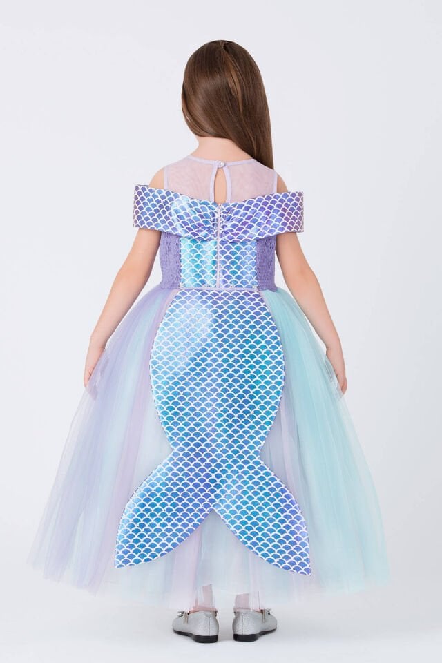Kuyruklu Deniz Kızı Elbise